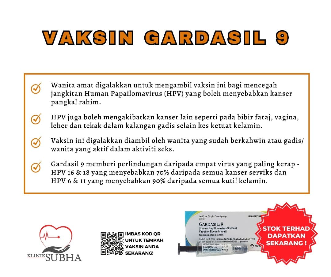 Vaksin Gardasil 9