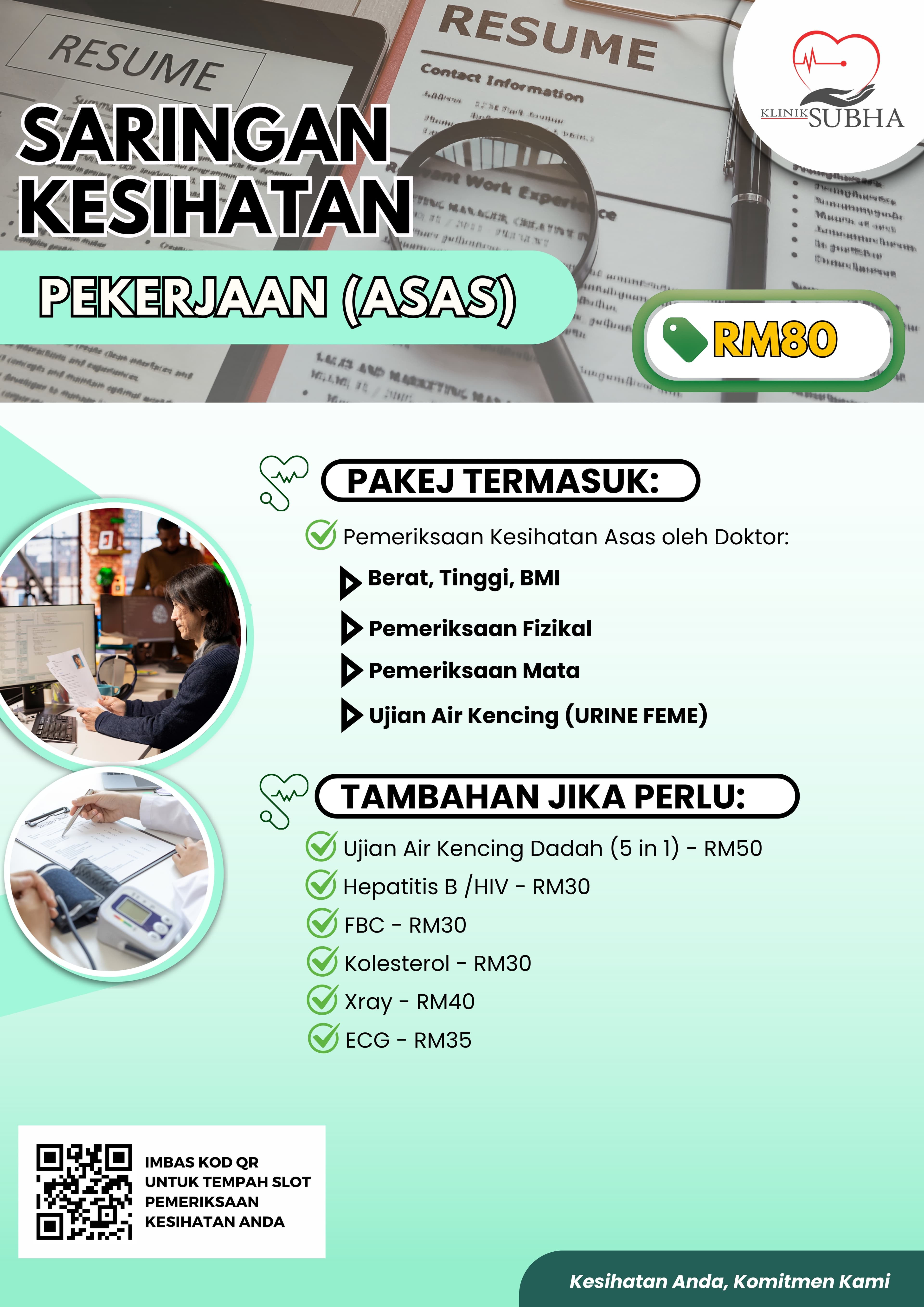 Saringan Pekerjaan (Asas)