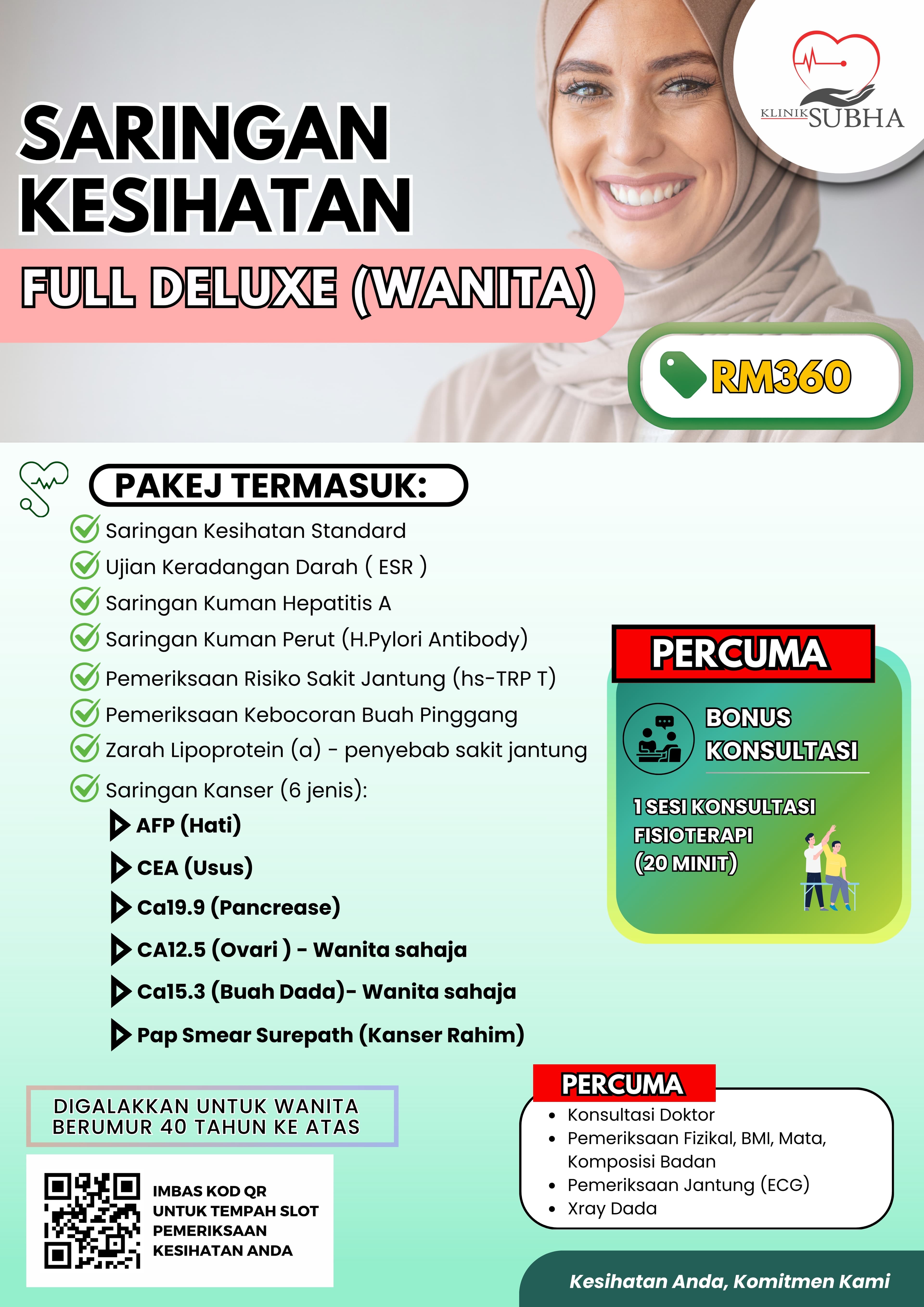 Full Deluxe (Wanita) — RM360